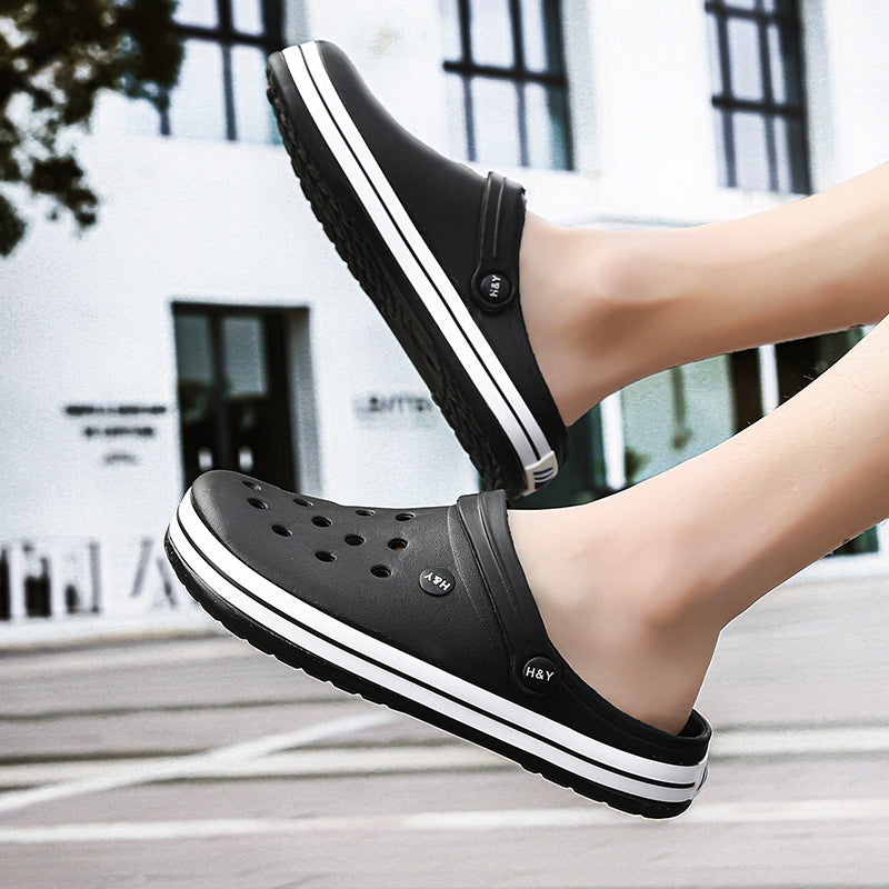 Baotou hollow beach hole shoes