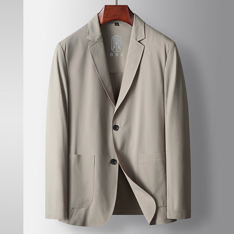 Solid Color Thin Cool Suit Jacket