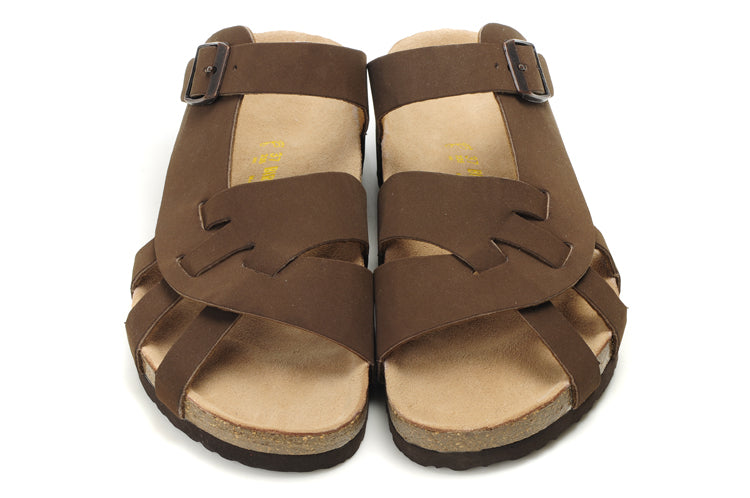 Cork Slippers Men's Half Baotou Lovers Beach Slippers