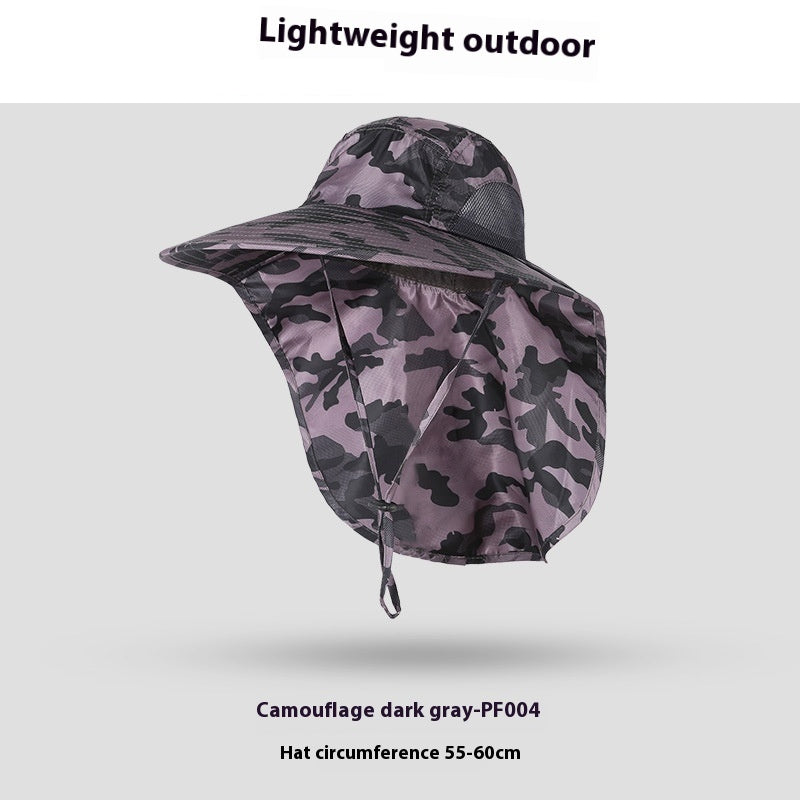 Alpine Cap Sun Protection Men's Outdoor UV-proof