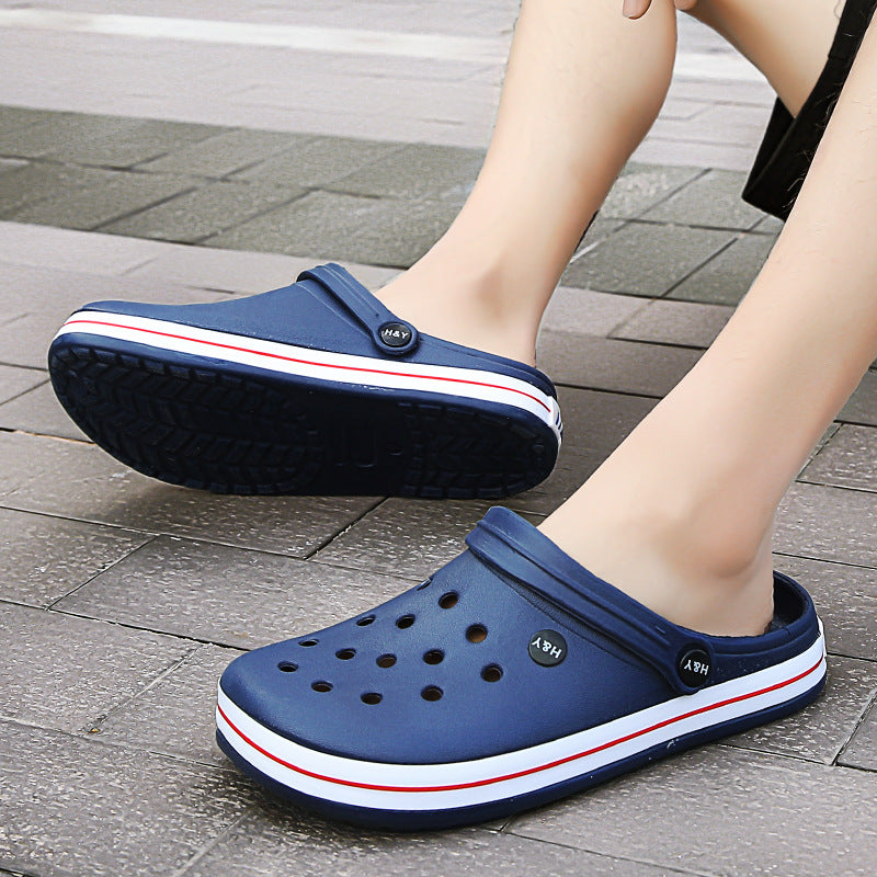Baotou hollow beach hole shoes