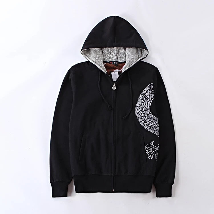 Embroidered Sweatshirt Chinese Embroidered Cotton Jacket Tattoos