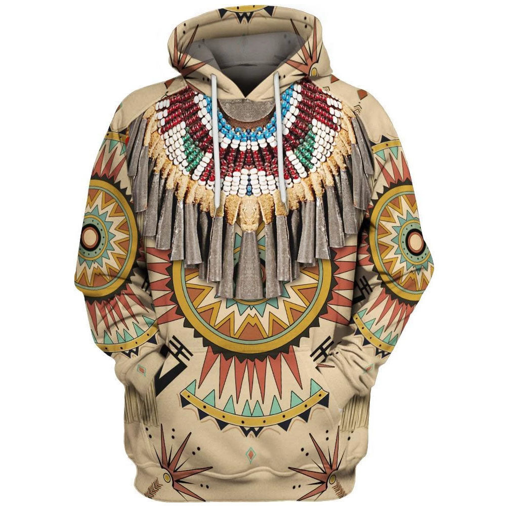 Digital Printed Long-sleeved Hoodie Sweatshirt