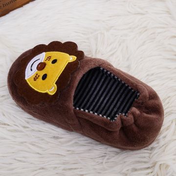 Autumn And Winter Children Cotton Slippers Bag Heel