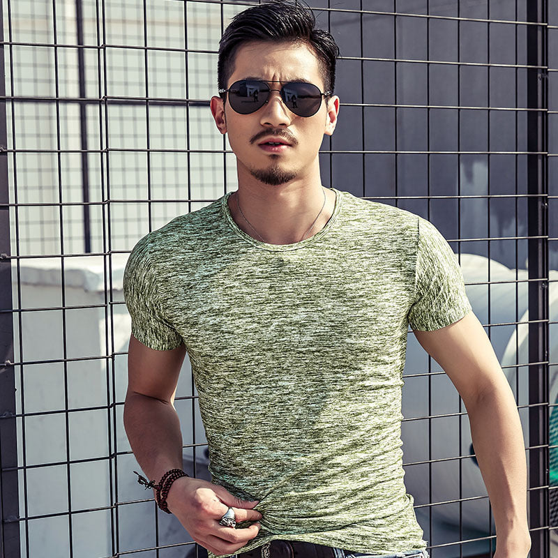 Men's slim short sleeve t-shirt