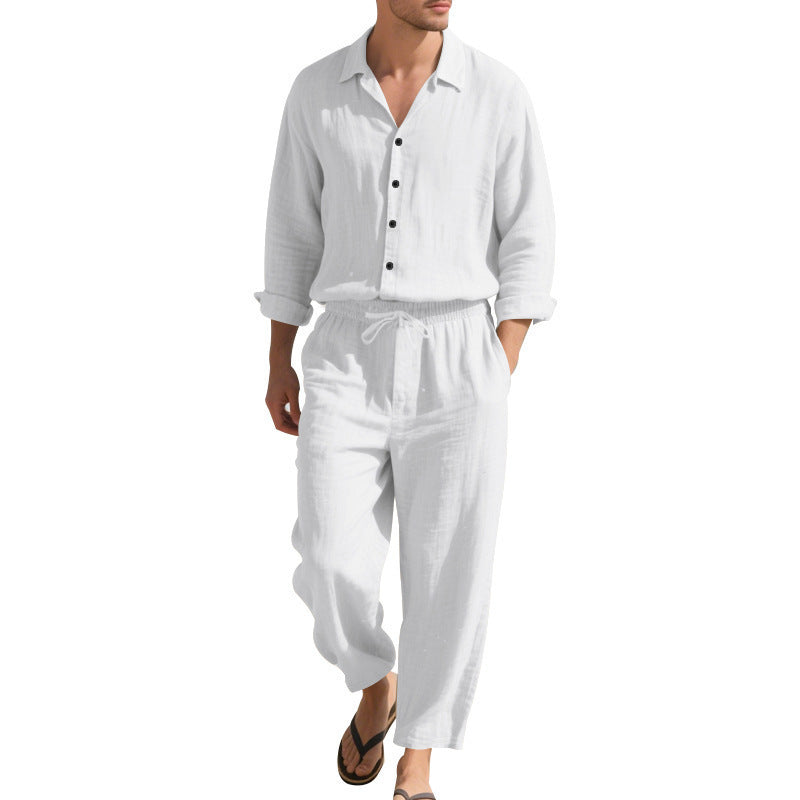 Sun Protection Long Sleeve Shirt Trousers Suit
