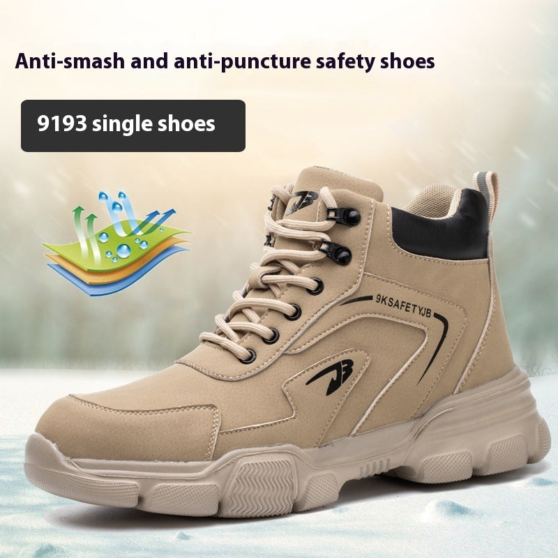 Anti Smashing And Puncture Lightweight Labor Protection Shoes