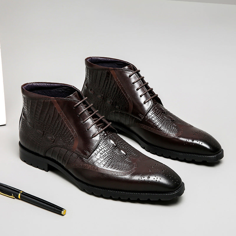 Doc Martens For Men Comfortable Breathable Cowhide