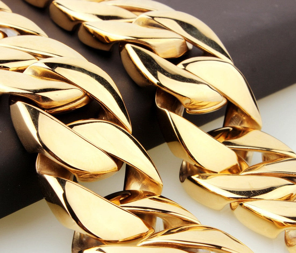 Men's Vacuum Plating Casting Necklace