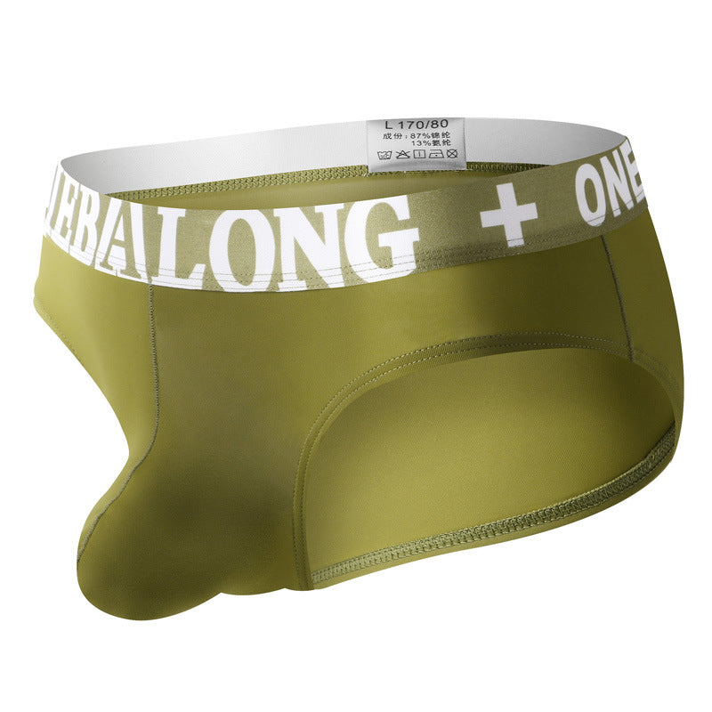 Men's Mid-waist Ice Silk Underwear