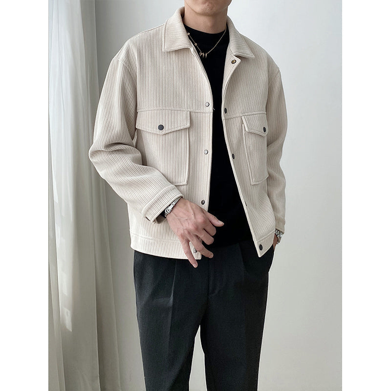 Men's Casual Corduroy Warm Casual Jacket
