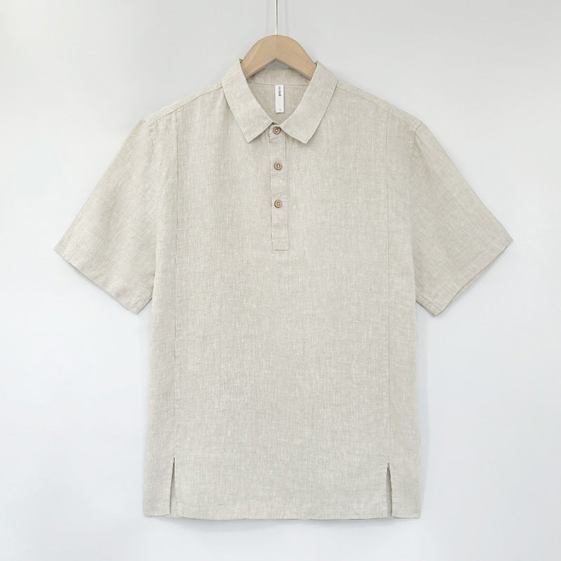 Summer Thin Lapels Top For Men