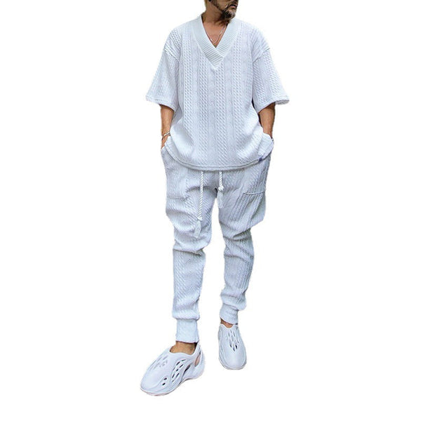 Casual Sweater Suit Men's