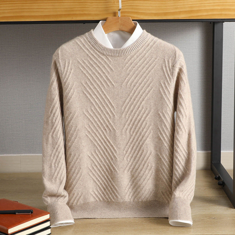 Business Casual Base Warm Wool Sweater
