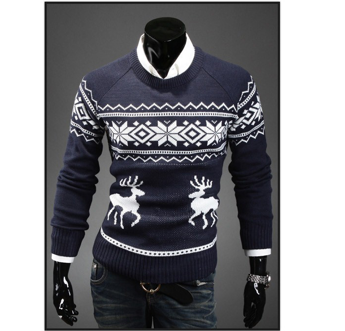 Christmas Sweaters England Style Men Sweater
