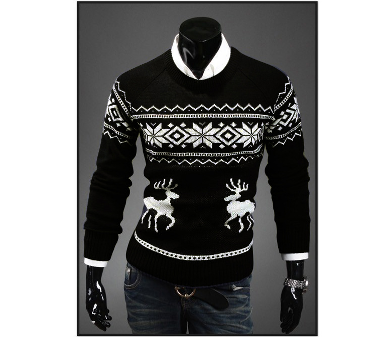 Christmas Sweaters England Style Men Sweater