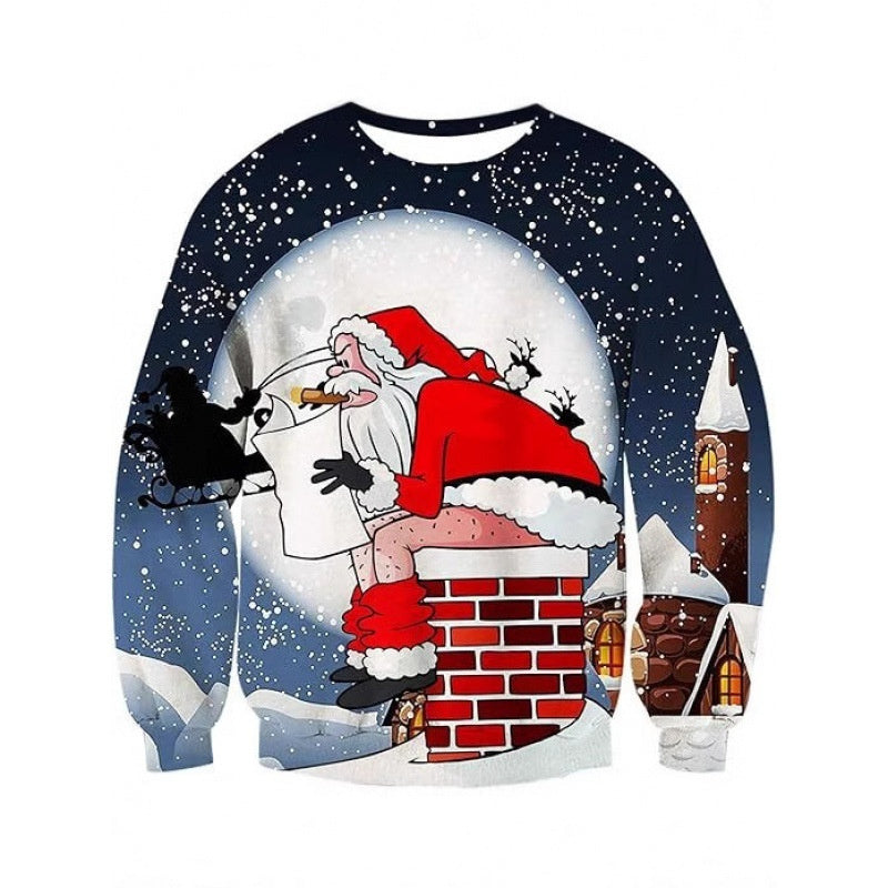 Christmas Tree Style Old Man Dance Dress Up Sweater