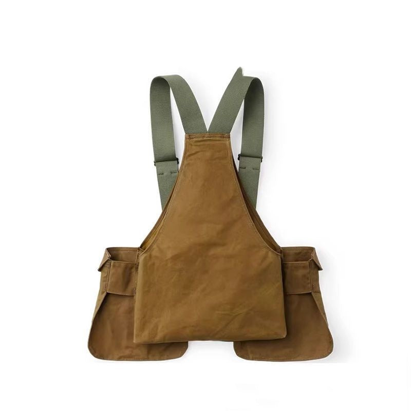 Mechanical Style Fishing Camping Pocket Outer Wear Waistcoat Tide