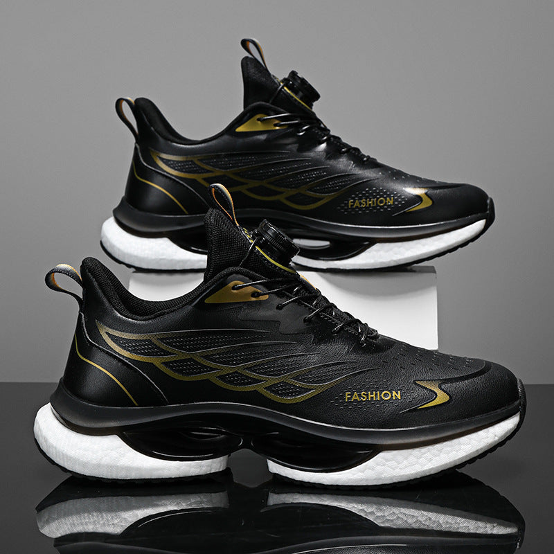 Rotating Button Running Sneaker Men