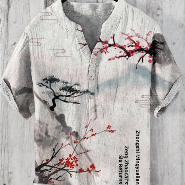 3D Digital Animal Style Short Sleeve Shirt