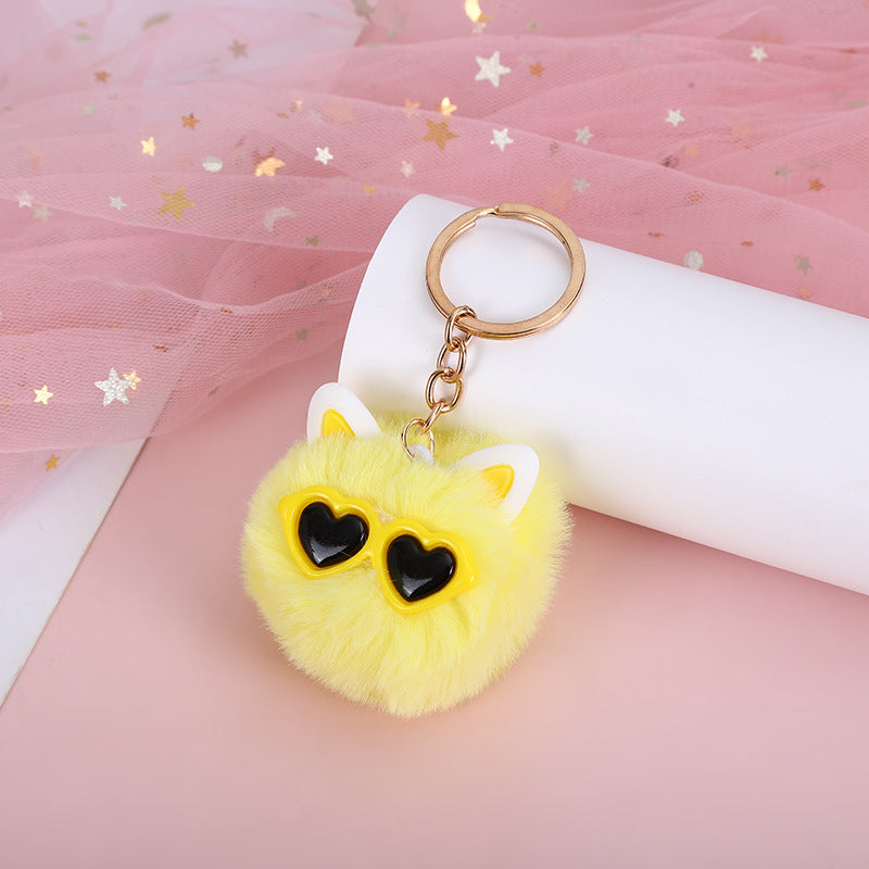 Shoe Buckle Sunglasses Color Wool Ball