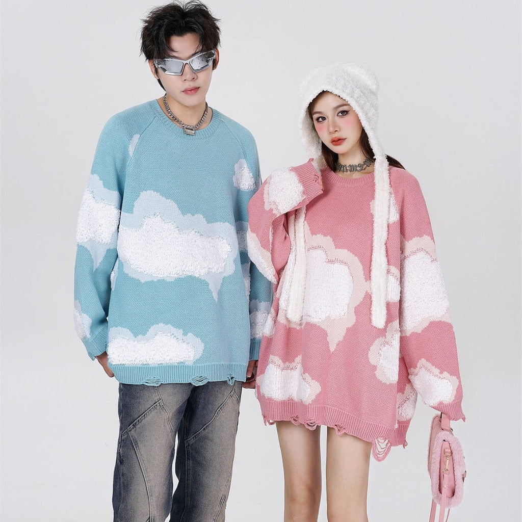 Autumn And Winter Loose Outerwear Sweater