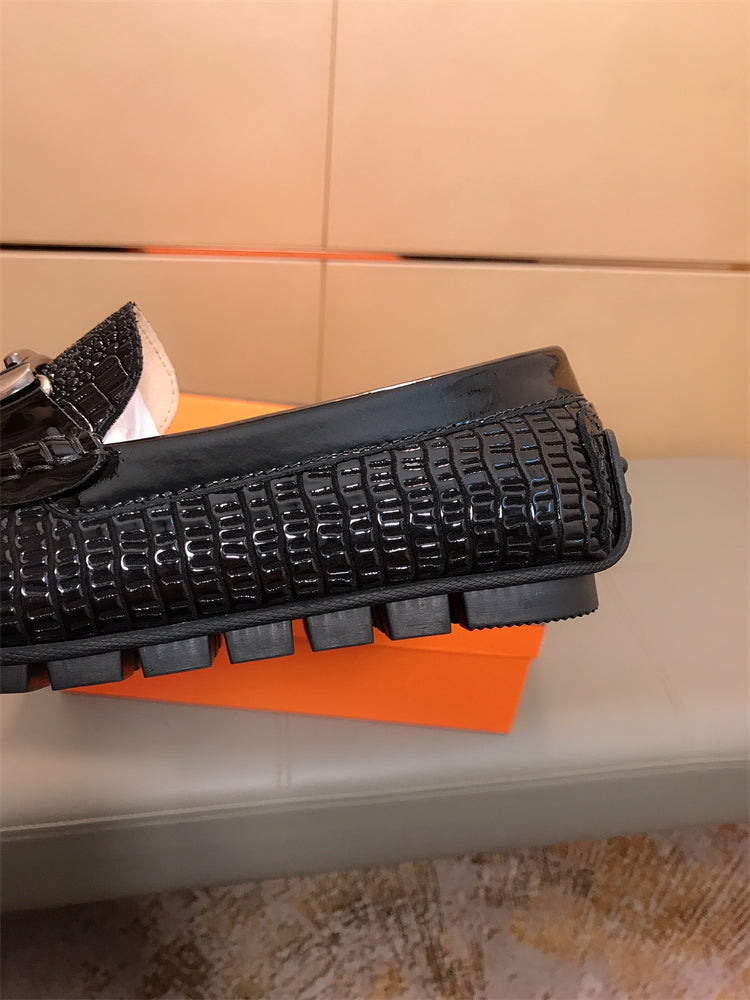 Gommino Men's Casual Breathable Leather Shoes