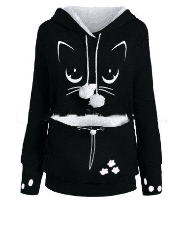Autumn and winter cat and dog bag hoodie