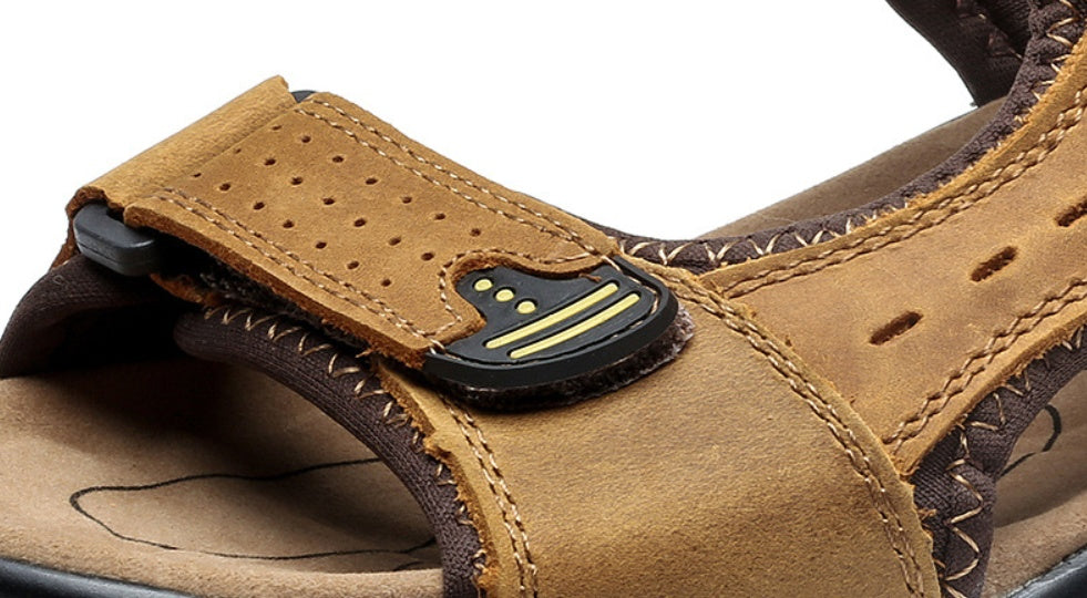 Casual summer sandals men's shoes plus size