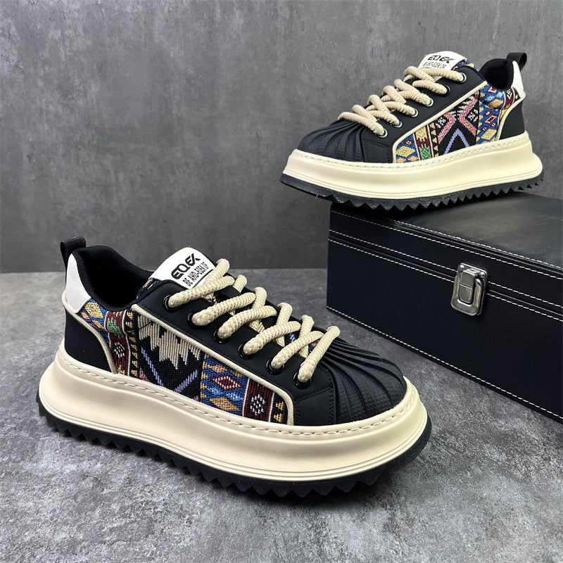 Men's Fashion Printing Soft Bottom Casual Shoes