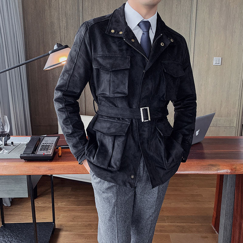 Men's Casual top Waist jacket