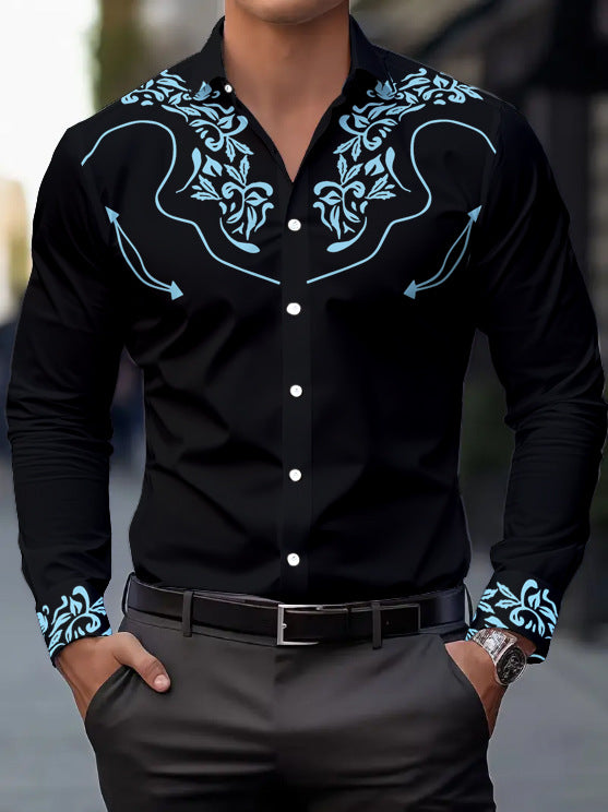 Men's Long Sleeve Shirt Casual Light Thin Fashion