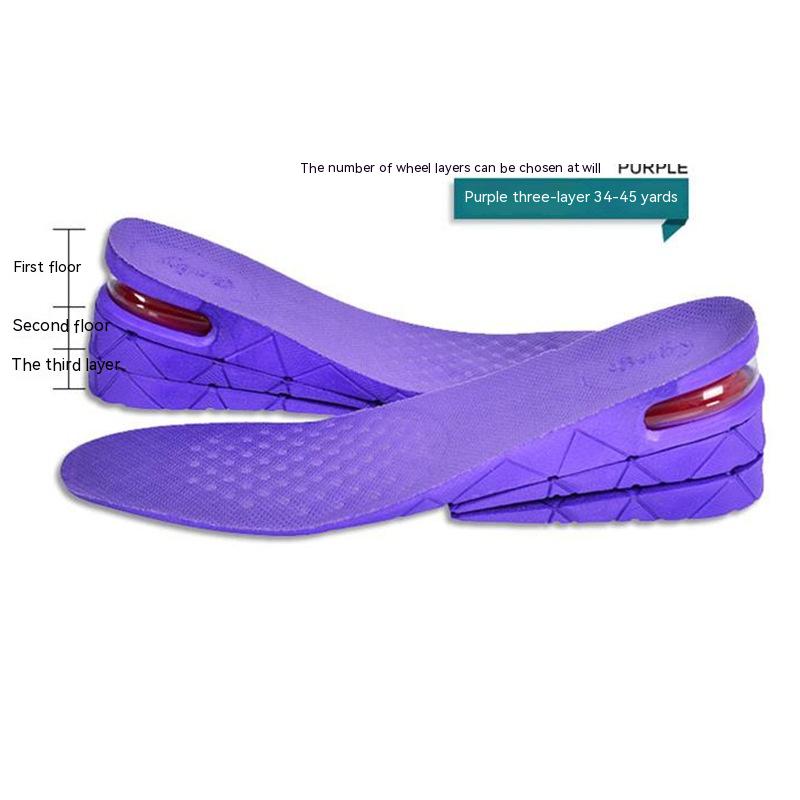 Air Cushion Heightening Insole, Invisible Inner Heightening Pad