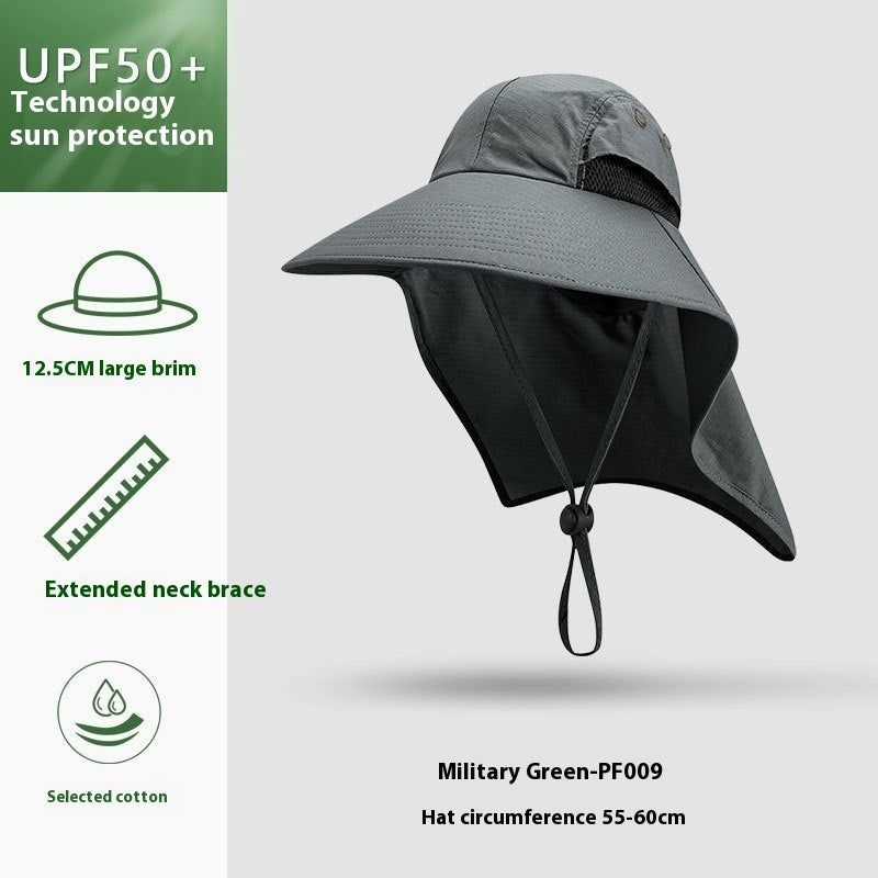 Alpine Cap Sun Protection Men's Outdoor UV-proof