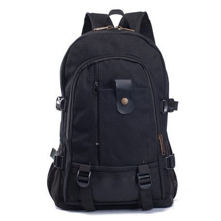 Men's Canvas Backpack Student Bags