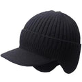 Warm Ear Protection Hat Men's Thickened Woolen Cap