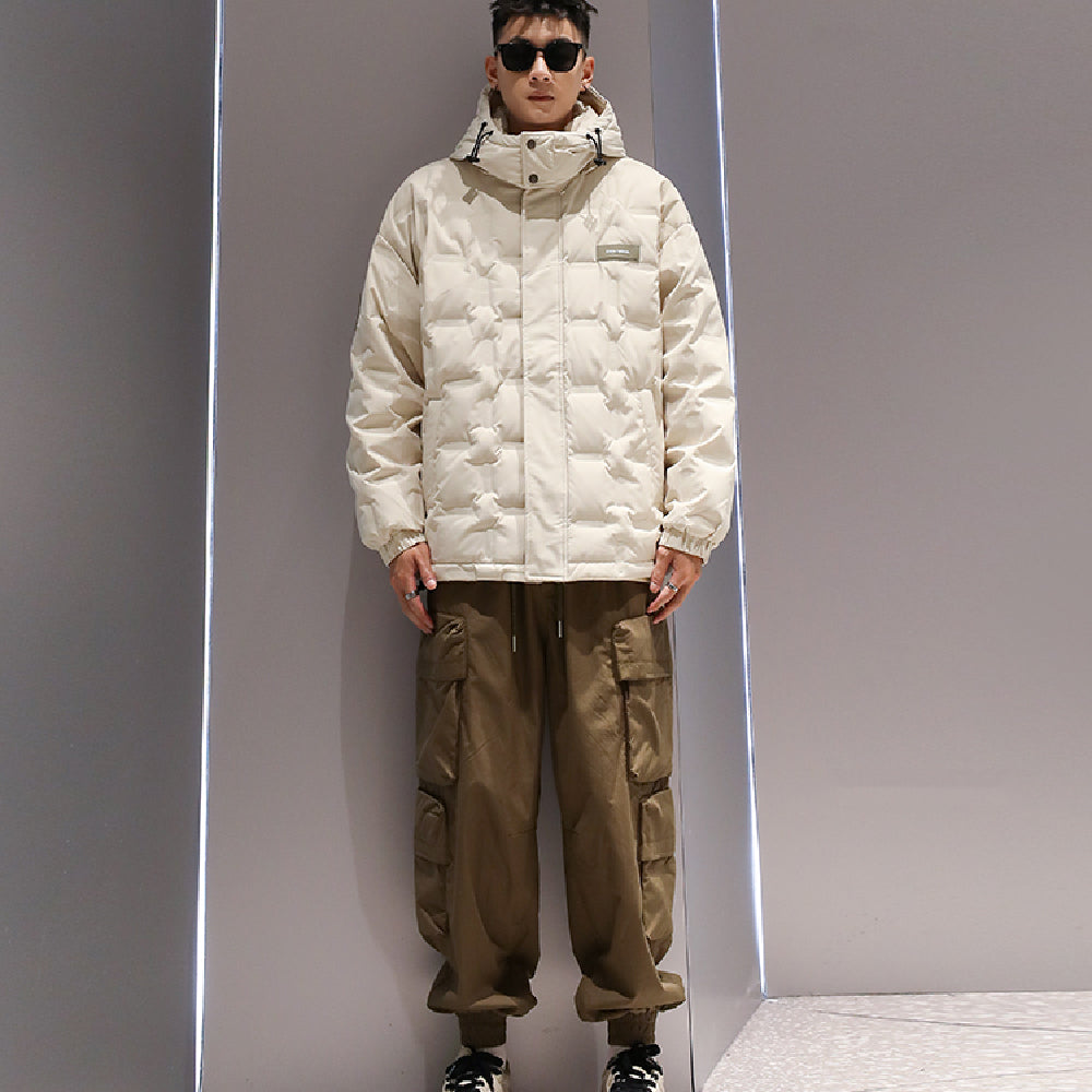 90 White Duck Down Men's Down Jacket Cold-resistant Warm