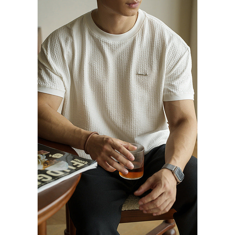 Business Casual Anti-wrinkle Short-sleeved T-shirt