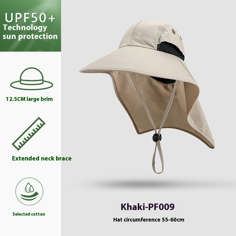 Alpine Cap Sun Protection Men's Outdoor UV-proof