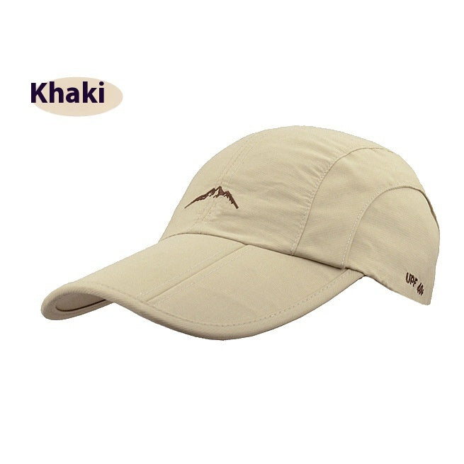 Spring And Summer Rainproof Quick-drying Cap Breathable Men's And Women's Outdoor Sports