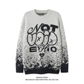 Niche Design Gradient Sweater Fashion Brand