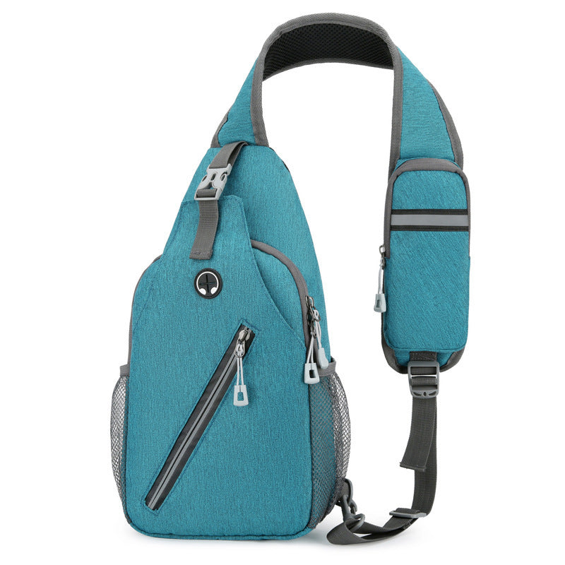 Multifunctional Men's Shoulder Crossbody Bag Male Hard-Wearing Canvas Shoulder Messenger Bags Chest Bag
