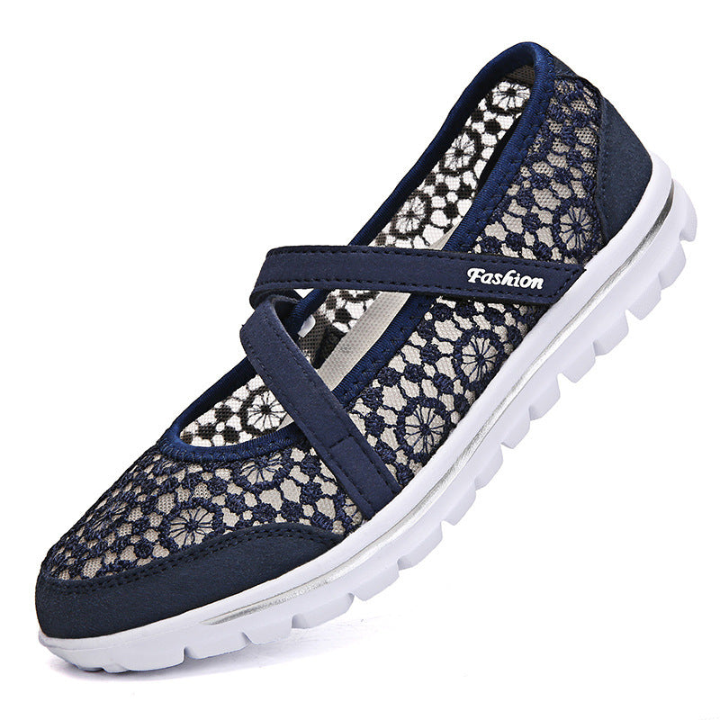 Women's Shoes Summer Lace Breathable Casual