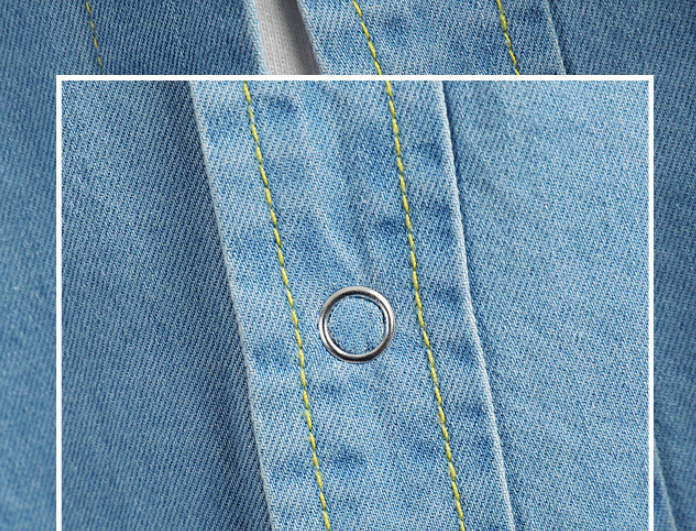 Men's Summer Denim Shirt Jacket