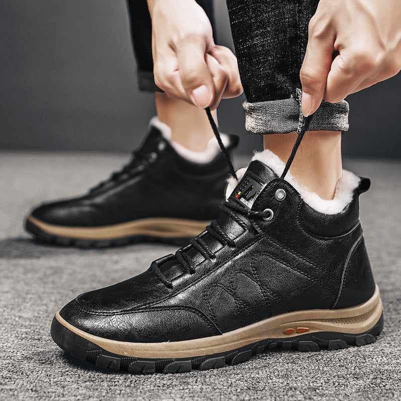 Non-slip Labor Insurance Hiking Cotton Shoes