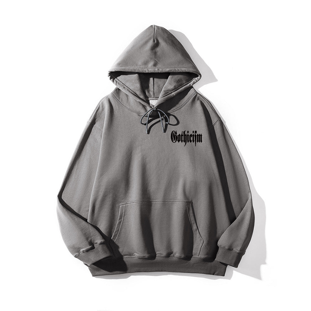 European Hip Hop Gothic Sweater Men's Hoodie