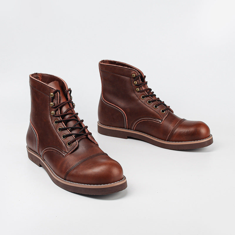 American Vintage Cowhide Work Clothes Men's Boots