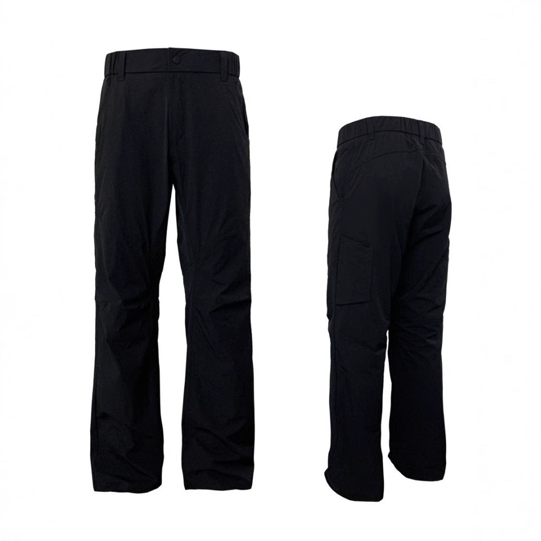 3D Three-dimensional Cutting Deconstructing Casual Breathable Trousers