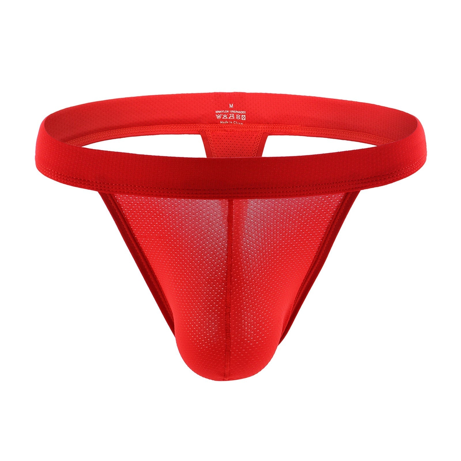 Men's Mesh T-shaped Sexy Underwear Low Waist Sexy