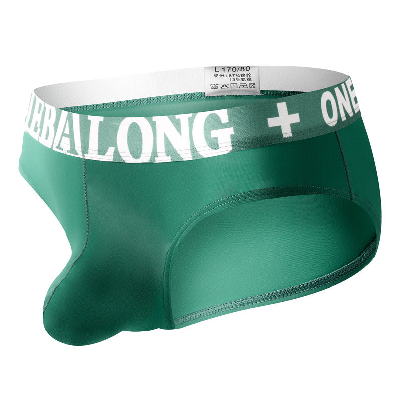 Men's Mid-waist Ice Silk Underwear
